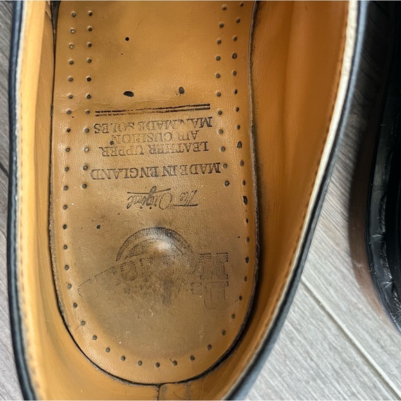 Vintage 90s Doc Martens Black 1461 Made In England Oxford - 6UK/8US - Picture 6 of 11